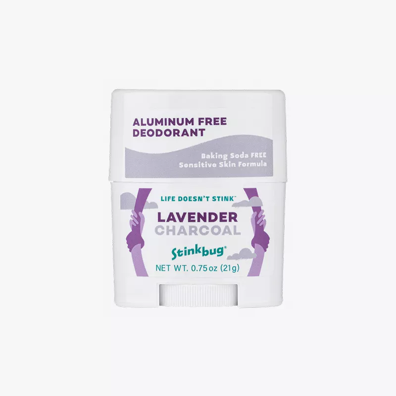 Lavender Charcoal Deodorant Stick (Travel Size)