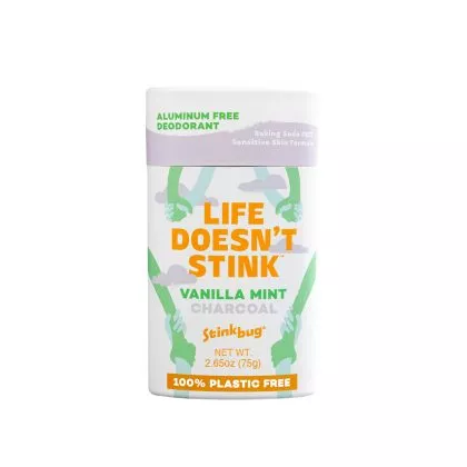 Vanilla Mint Charcoal Deodorant- Plastic Free